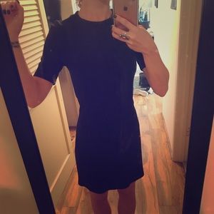 American Apparel Black T-shirt Dress (Size Small)